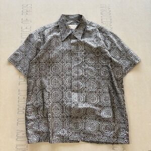 Vintage Skylight Bangkok Silk Button Up Shirt